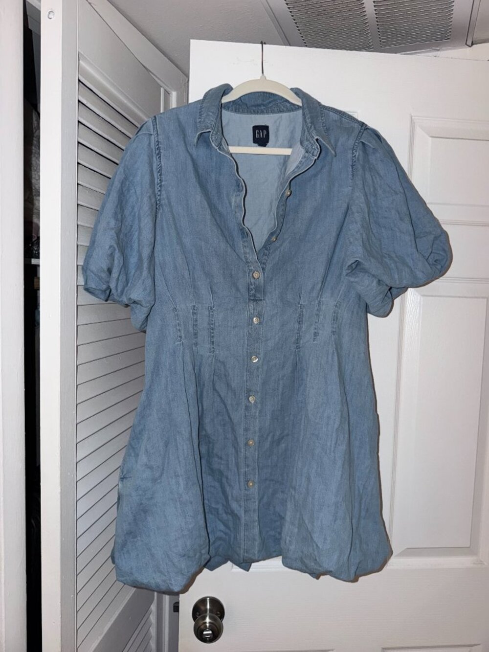 Denim Bubble Dress